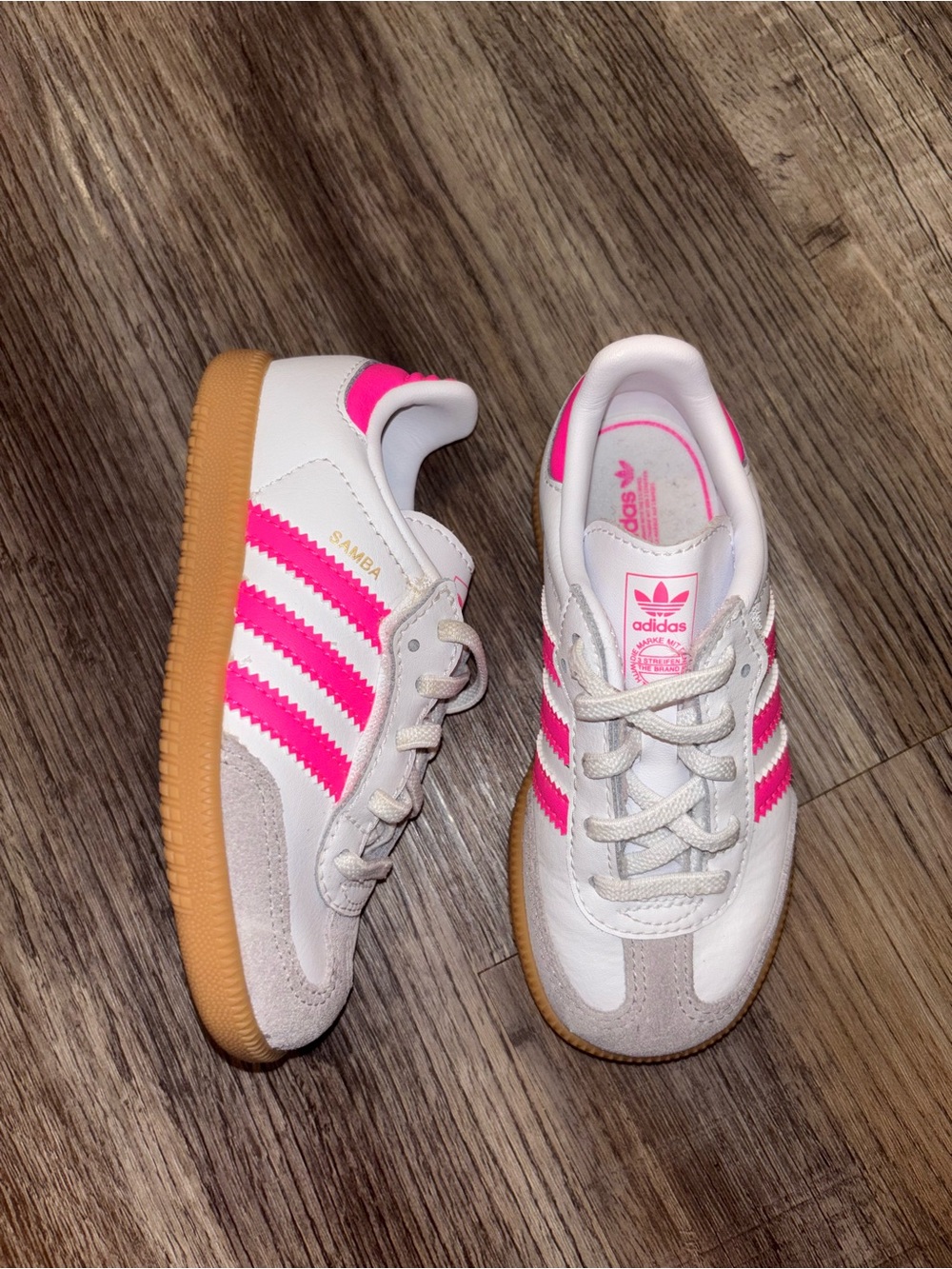 USED Toddler Girl Samba Adidas